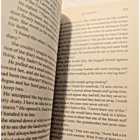 From the Shadows Paperbound B. J. Daniels - Picture 4 of 7